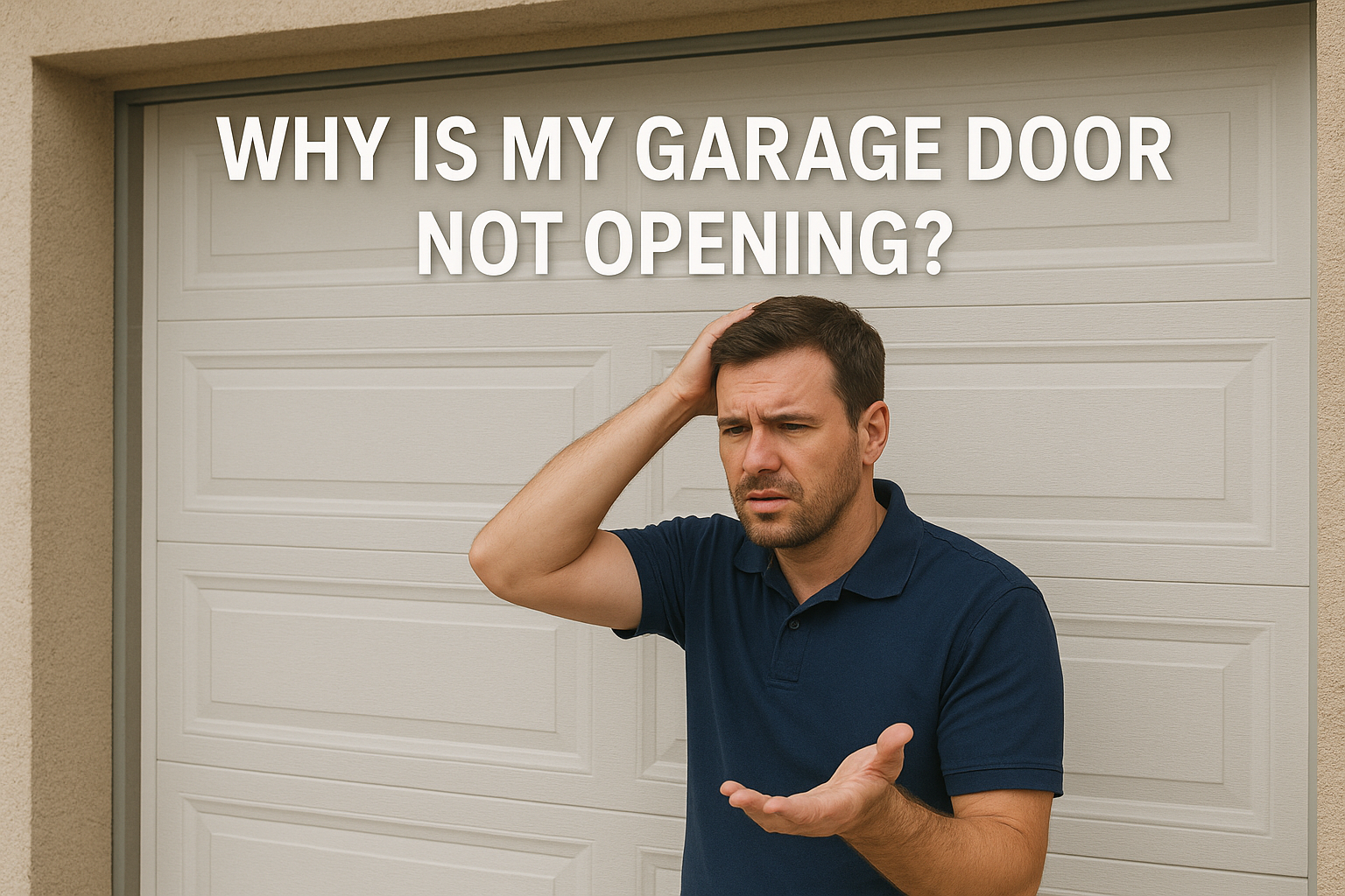 Why is my Garage Door Not Opening Utah